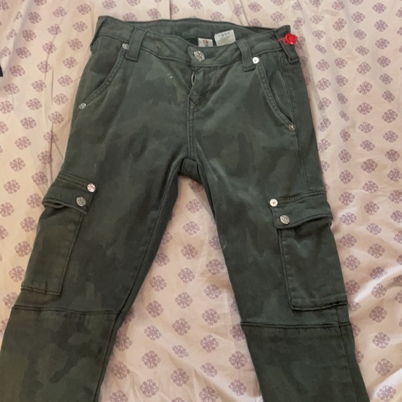 True Religion Army Fatigue Skinny Pants - Picture 2 of 4